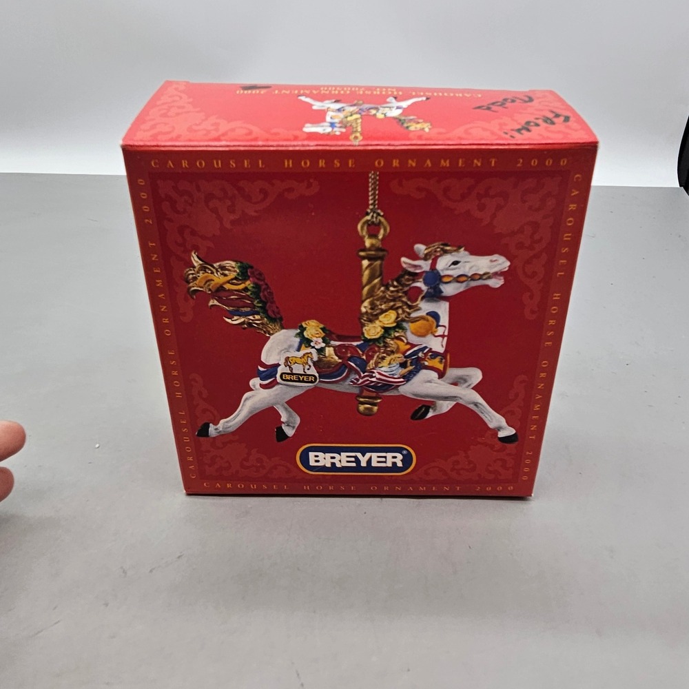 Breyer Carousel Horse Ornament 2000 50th Anniversary Holiday Decor 700500